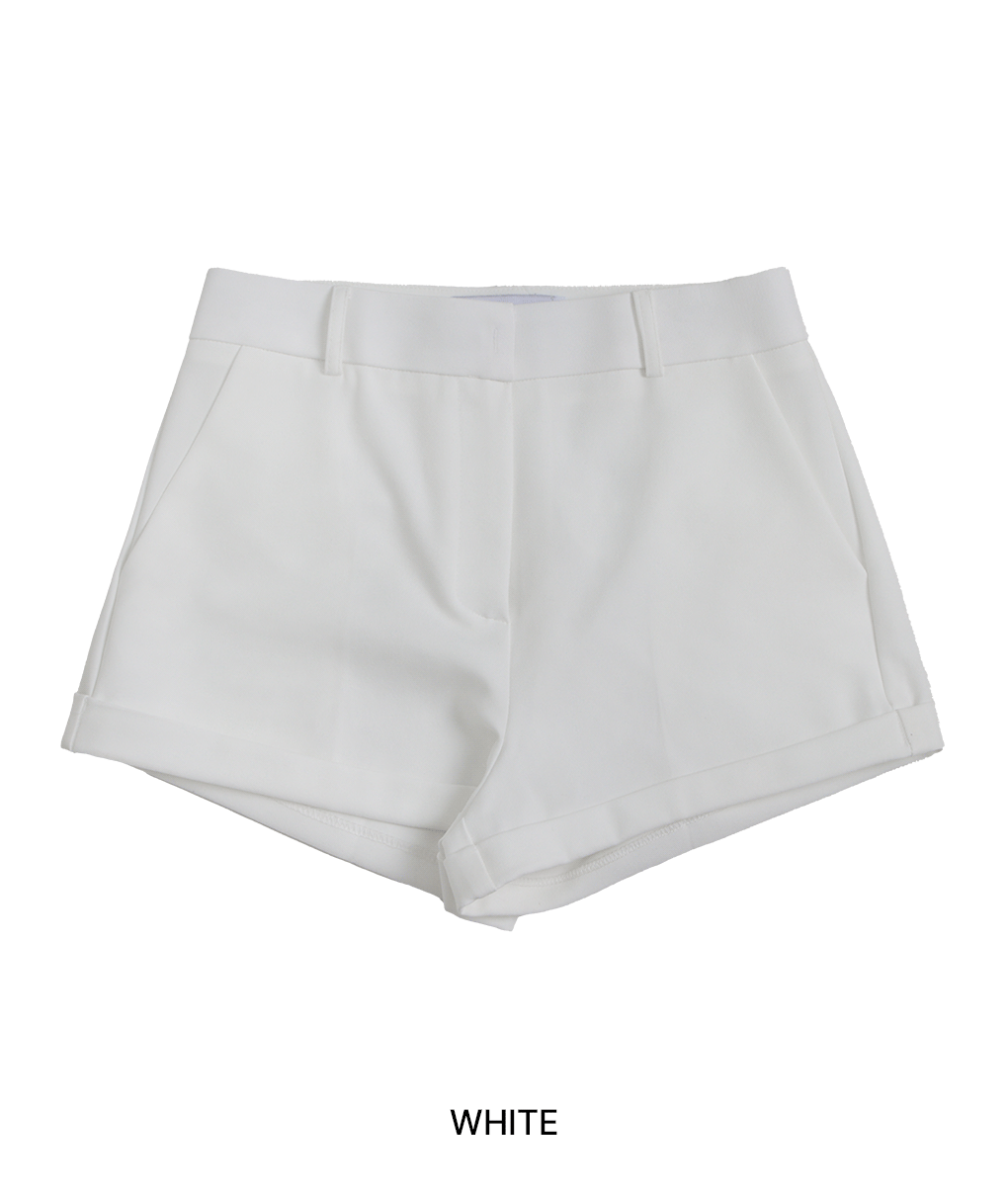 [구김x/깔끔핏]청순 롤업 슬랙스 반바지