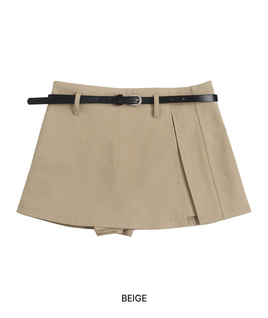 [벨트set]데인즈 트임 치마바지