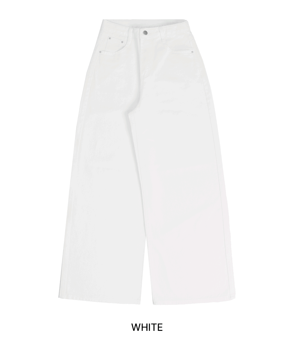 [기장선택/모델극찬핏]쿠그 와이드 데님 팬츠