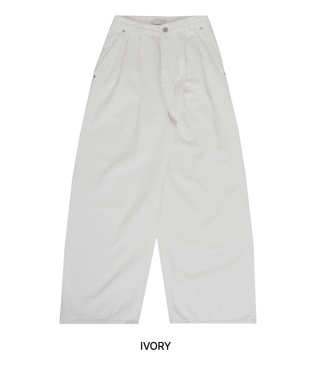 [핏보장/사계절원단]프리미엄 핀턱 와이드 팬츠