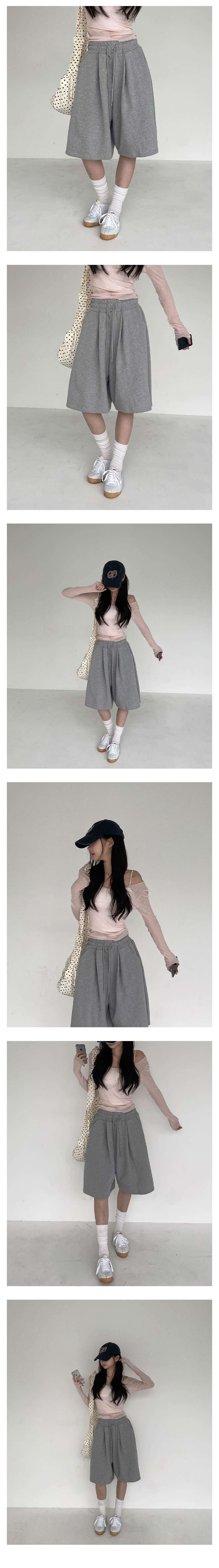[남녀공용/내수고퀄]모드 벌룬 버뮤다 팬츠