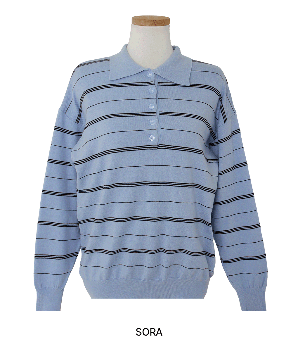 [감성/데일리]하몬 단가라 카라 니트