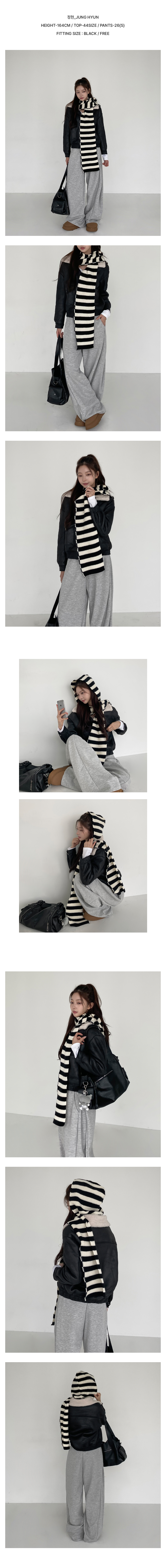 [울혼방/겨울아이템]베베 단가라 숄 머플러