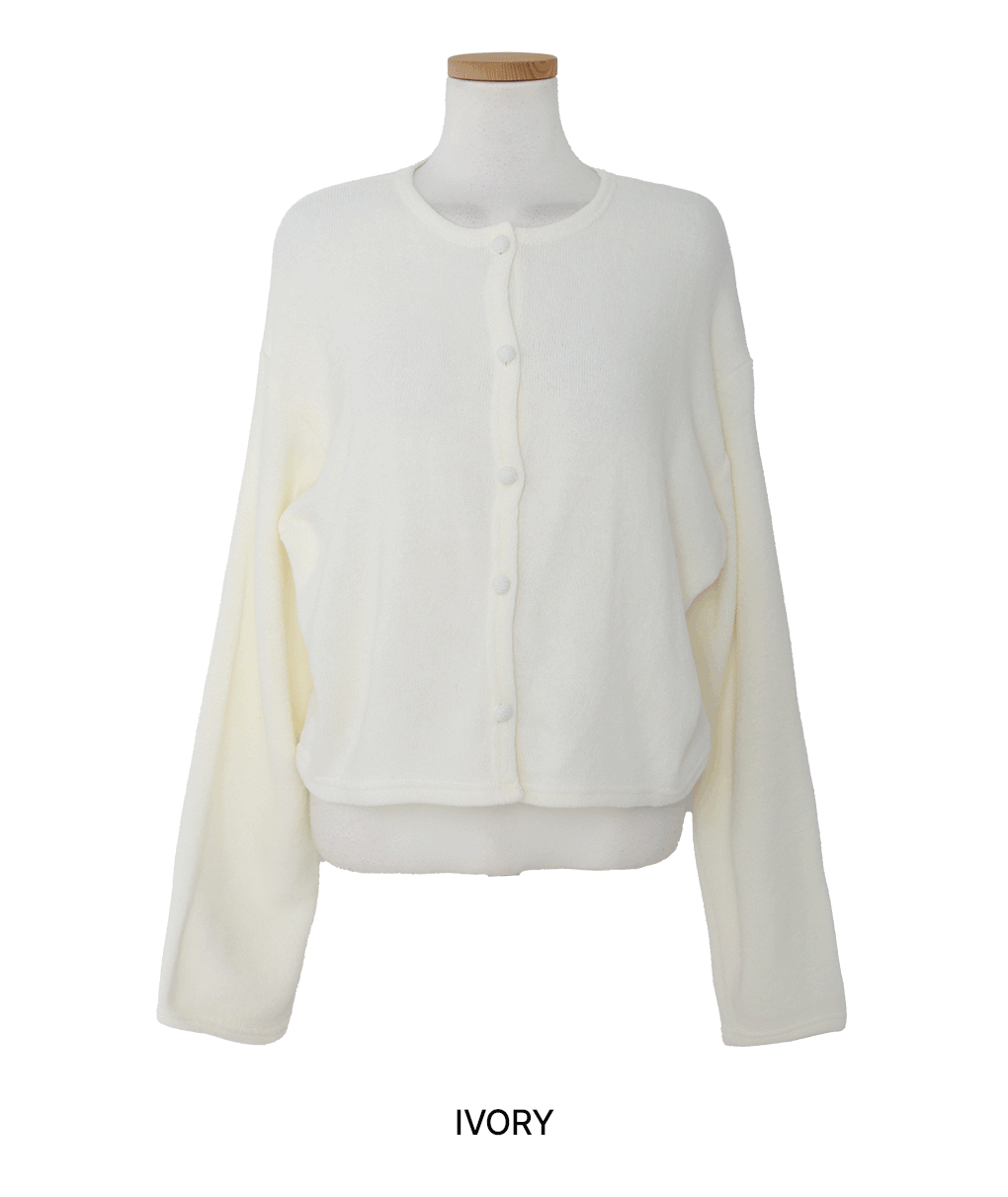 [울니트/데일리]베어 라운드 가디건