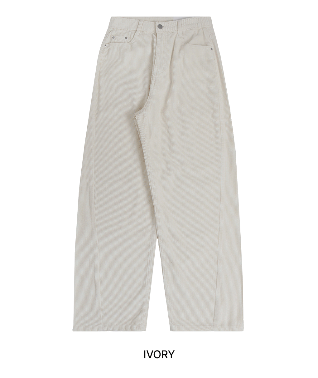 [핏보장/데일리]코엔 코듀로이 와이드 팬츠