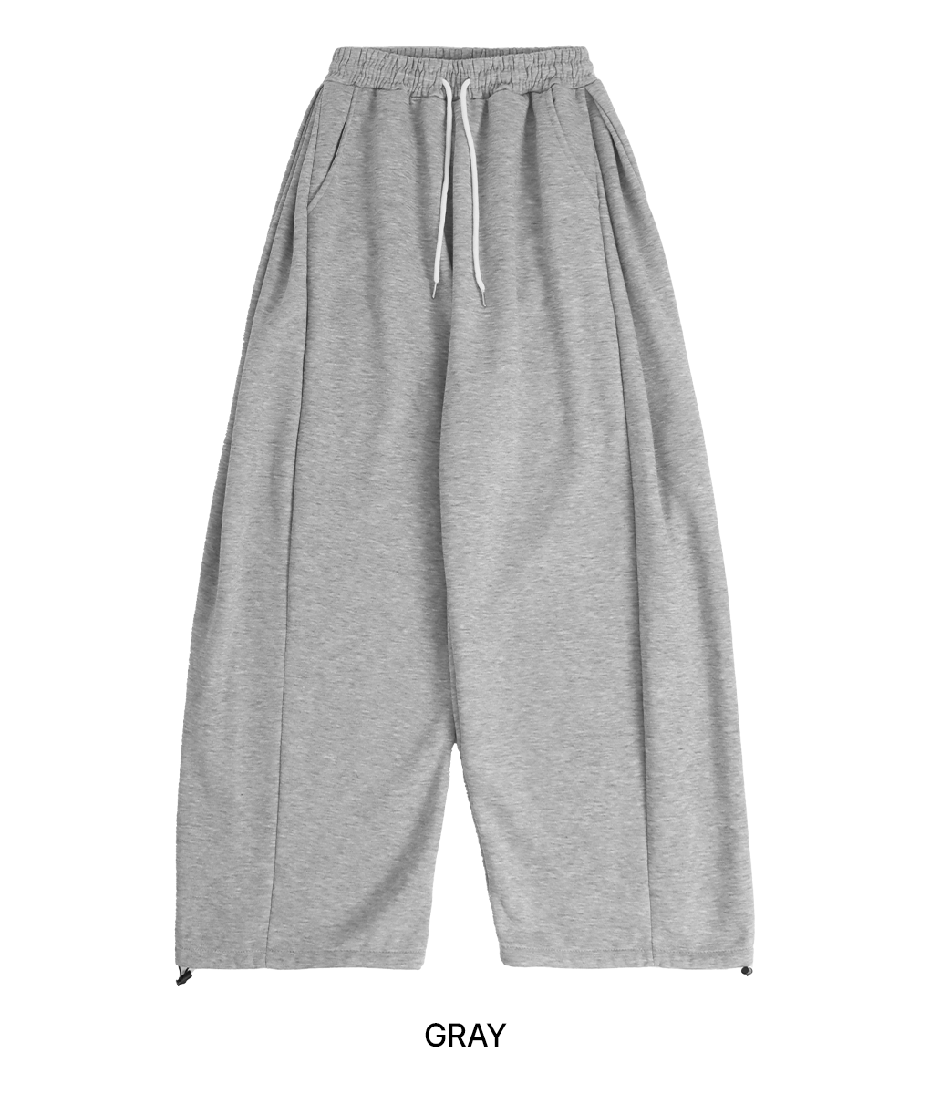 [한겨울/기모안감]포드 절개 와이드 팬츠