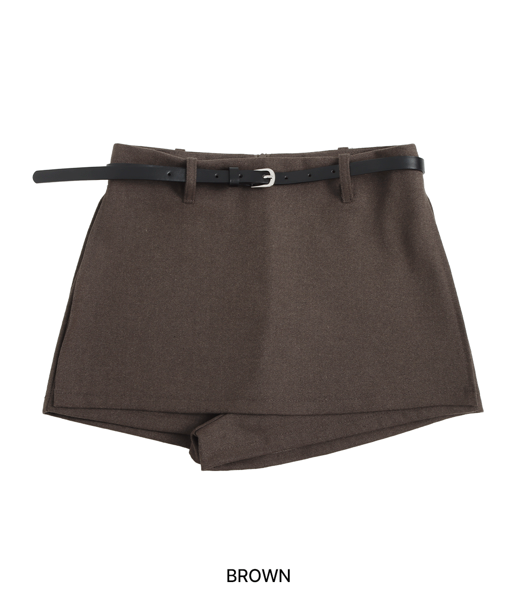 [벨트set/핏보장]로망스 트임 미니 스커트