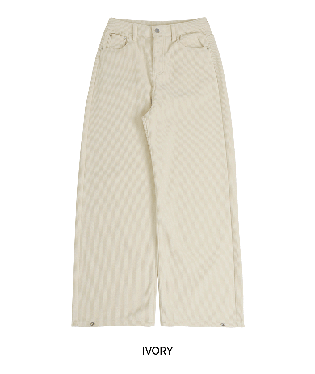 [한겨울용🌡️/기장별]오운 코듀로이 와이드 팬츠