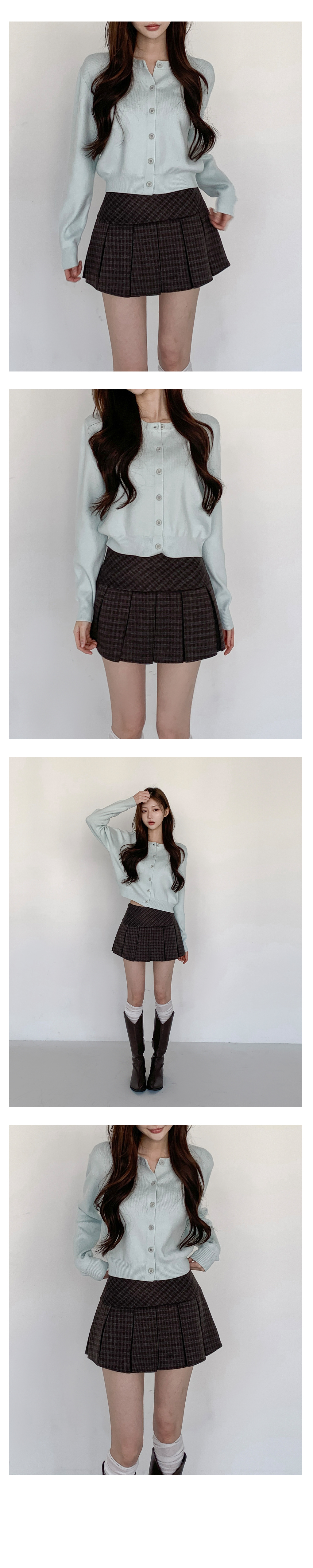 [데일리핏/캐시미어]델브 팬던트 니트 가디건