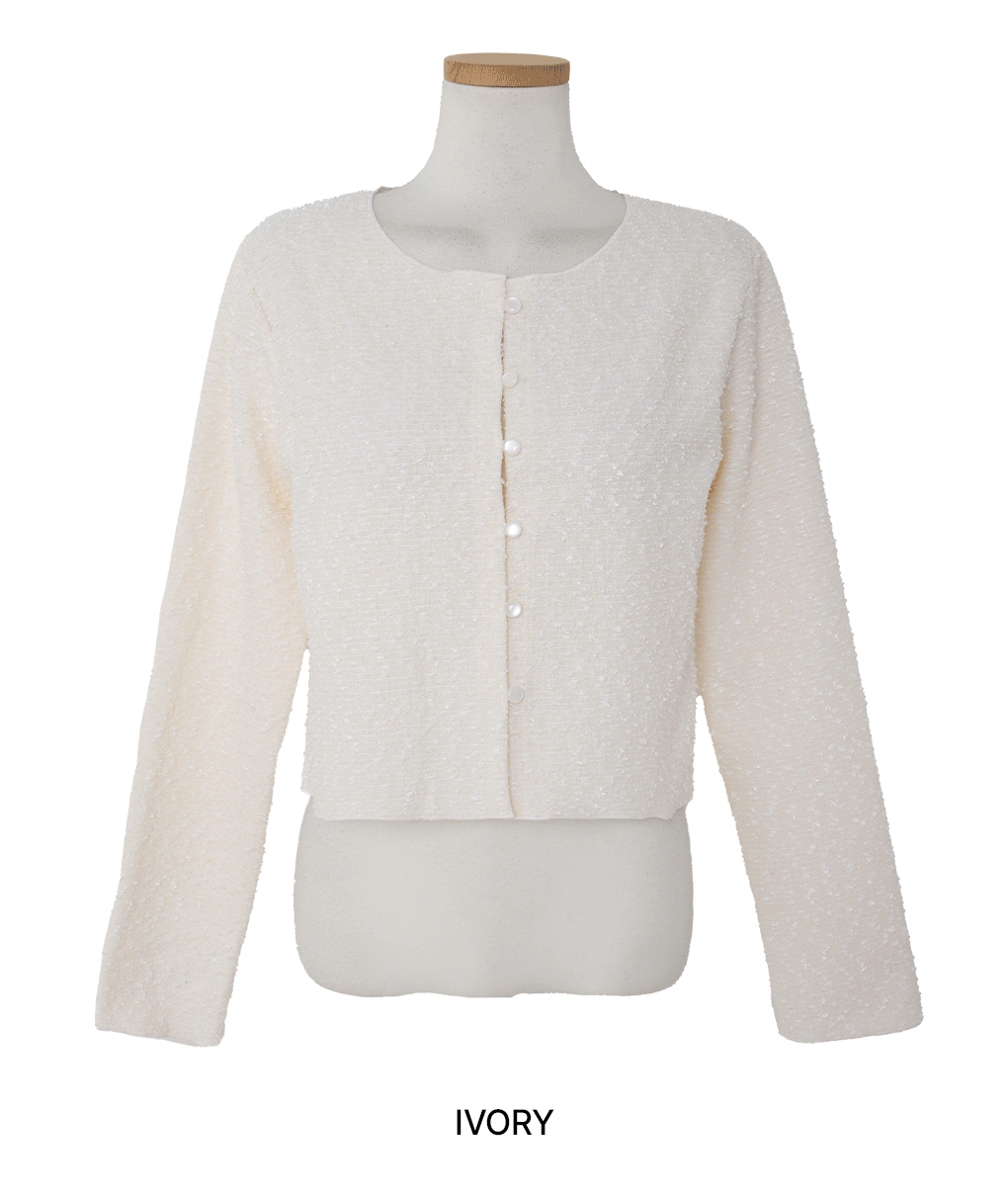 [고퀄리티/하객룩]아델 트위드 버튼 가디건