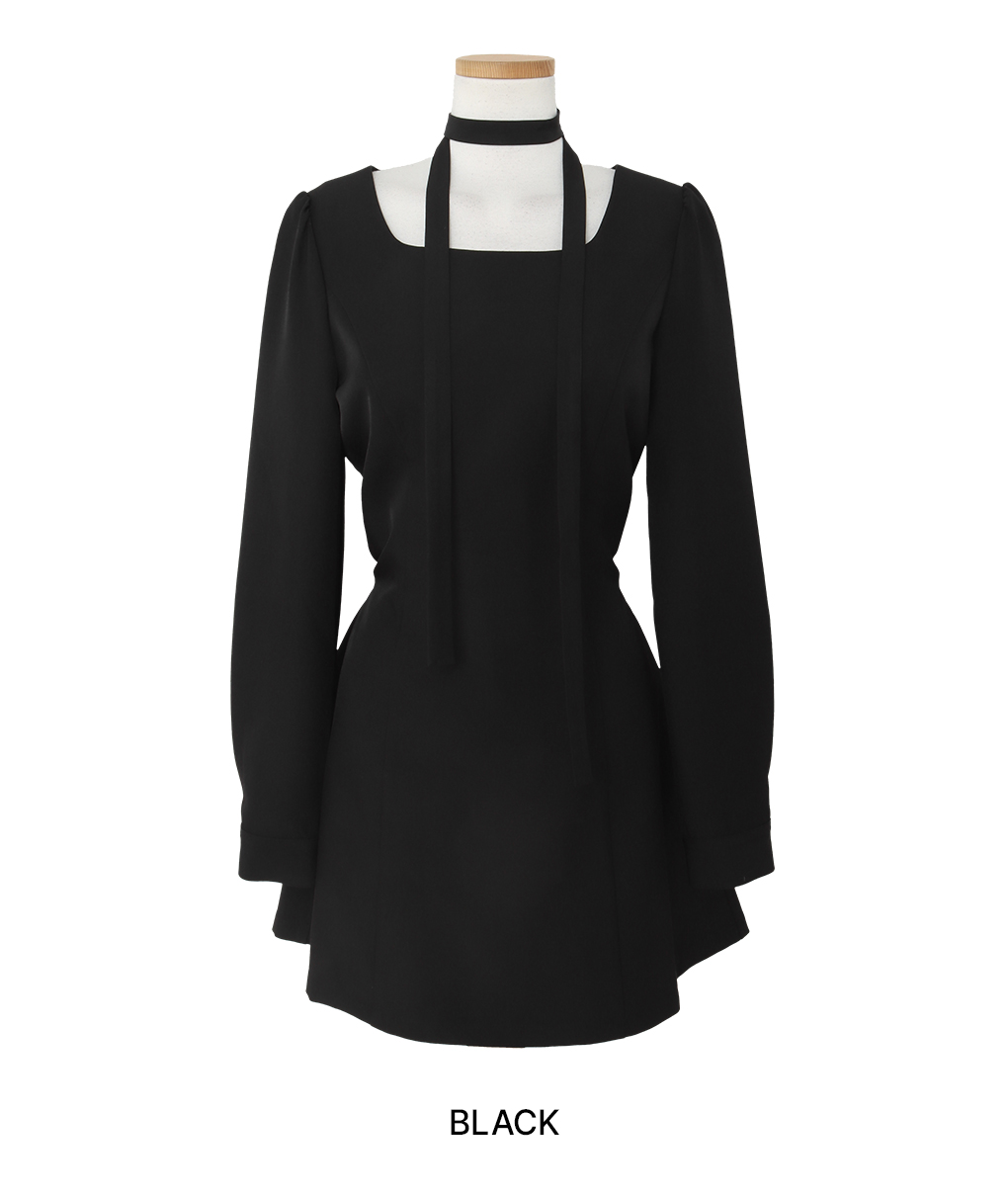 [봄ver제작!/브랜드공장*]로아 스퀘어 미니 원피스