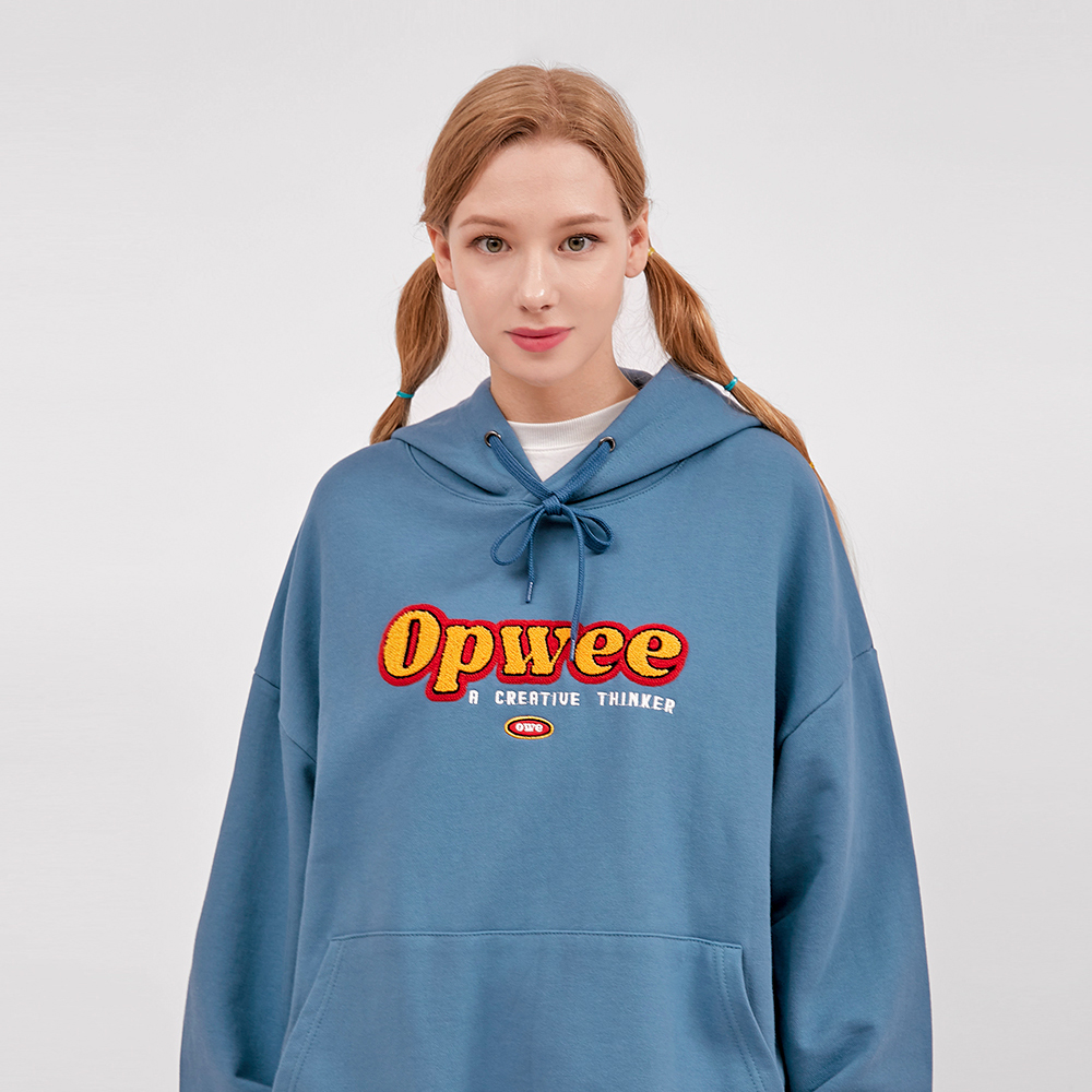(3단쭈리)하이틴 부클후드티
