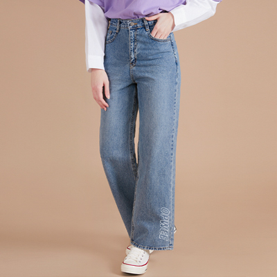 SIMPLY 데님와이드팬츠