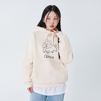 당일발송 / (기모)꾸러기도그 후드티