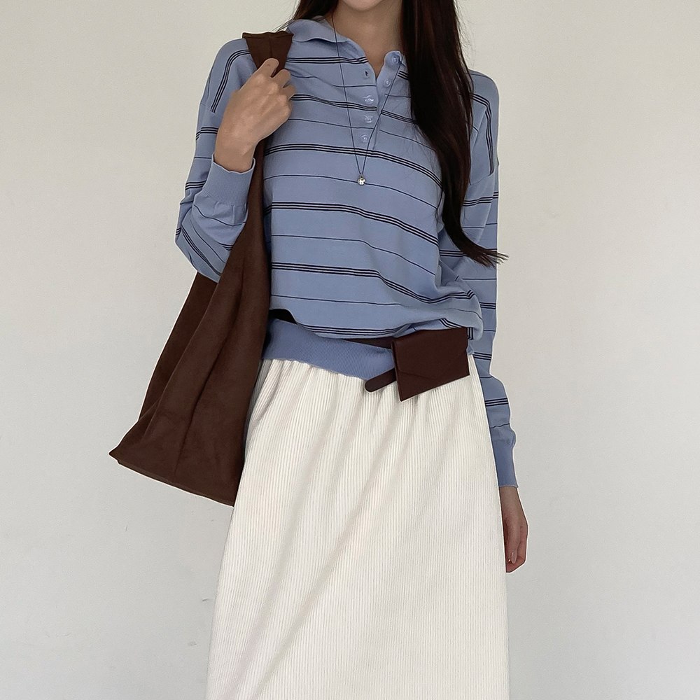 [감성/데일리]하몬 단가라 카라 니트