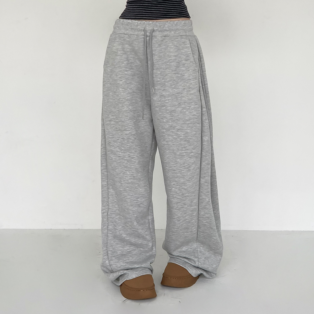 [데일리핏]토토 핀턱 와이드 팬츠