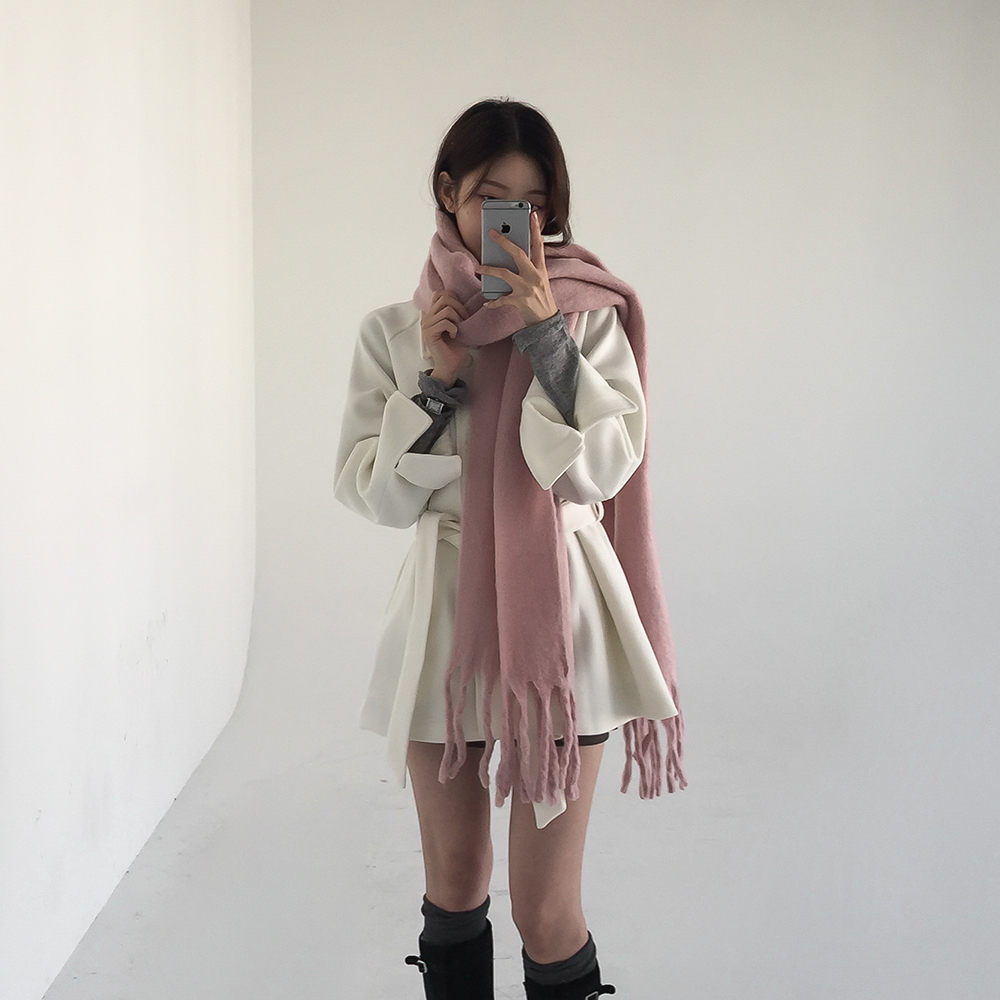 [잘록핏/페미닌]프리티 플레어 숏 코트