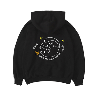 (기모) 드림캣치 후드 티셔츠